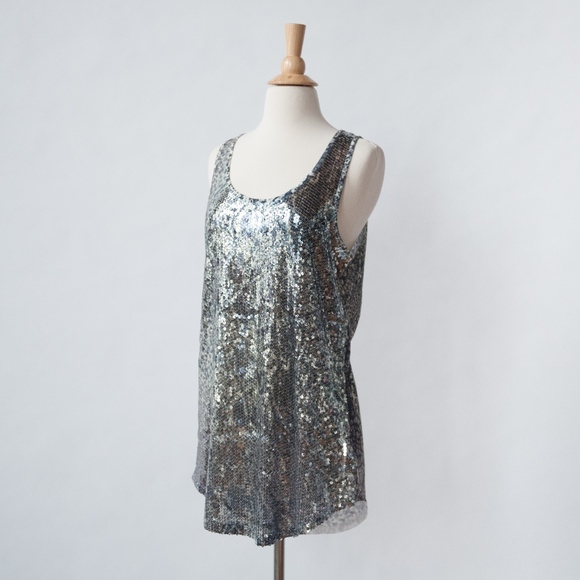 Urban Outfitters Tops - UO silence + noise Sequin Tank Top